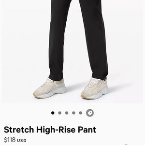 LULULEMON High Rise Pants, size 4